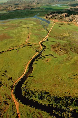 Vue aérienne du territoire du Nord de parc National de Kakadu, Australie Photographie de stock - Rights-Managed, Code: 700-00033867