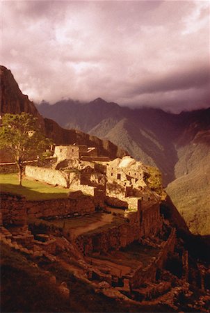 simsearch:6119-09101805,k - Machu Picchu Peru Foto de stock - Con derechos protegidos, Código: 700-00044289