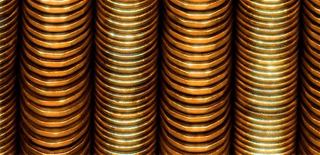 simsearch:6102-08168957,k - Rows of Coins Stock Photo - Rights-Managed, Code: 700-00044627