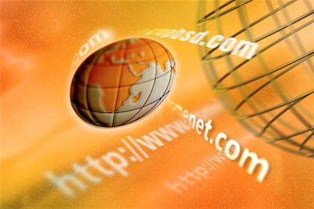 simsearch:700-00034437,k - Globes and Internet Addresses Stock Photo - Rights-Managed, Code: 700-00044863