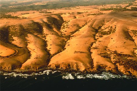 Aerial View of Kangaroo Island South Australia, Australia Foto de stock - Direito Controlado, Número: 700-00044926