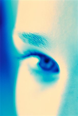 simsearch:700-00161564,k - Close-Up of Woman's Eye Fotografie stock - Rights-Managed, Codice: 700-00045047