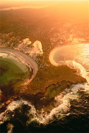 Aerial View of Kangaroo Island South Australia, Australia Foto de stock - Direito Controlado, Número: 700-00045070