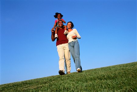 simsearch:700-00036865,k - Family Walking Outdoors Stock Photo - Rights-Managed, Code: 700-00045181