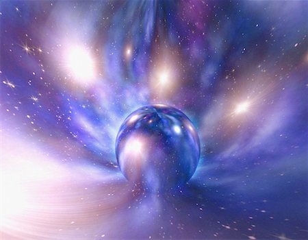 Sphere in Space Stock Photo - Rights-Managed, Code: 700-00045361