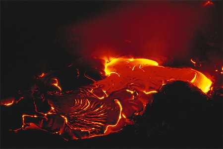 polynesian volcano - Kilauea Volcano Hawaii Volcanoes National Park Big Island, Hawaii, USA Stock Photo - Rights-Managed, Code: 700-00045441