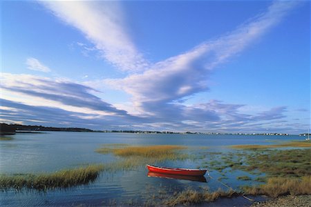 roland weber - Canoe in Biddeford Pool Maine, USA Stock Photo - Rights-Managed, Code: 700-00045613
