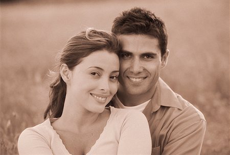 simsearch:700-00046307,k - Portrait of Couple Outdoors Stock Photo - Rights-Managed, Code: 700-00046634