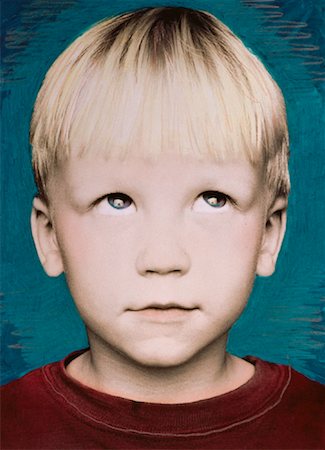 Portrait of Boy Rolling His Eyes Stock Photo - Rights-Managed, Code: 700-00047118