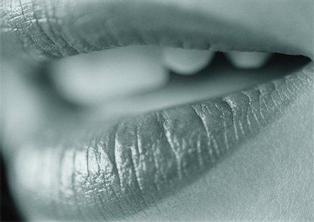 Close-Up of Woman's Mouth Foto de stock - Con derechos protegidos, Código: 700-00048268