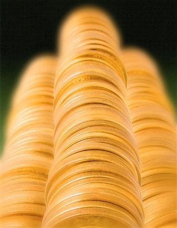 simsearch:600-00044631,k - Stacks of Coins Stock Photo - Rights-Managed, Code: 700-00049194