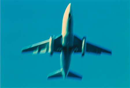 simsearch:600-01380912,k - Airplane in Sky Stock Photo - Rights-Managed, Code: 700-00049672