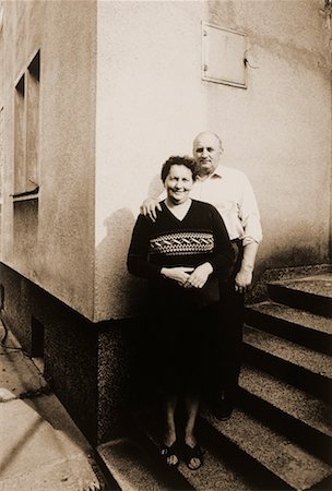 polish ethnicity (female) - Portrait of Mature Couple Outdoors, Warsaw, Poland Stock Photo - Rights-Managed, Code: 700-00040029