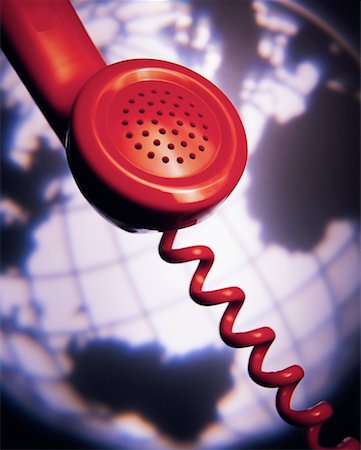 simsearch:700-00039779,k - Telephone and Globe Stock Photo - Rights-Managed, Code: 700-00040644