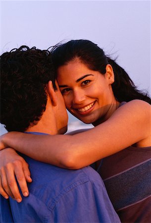 simsearch:700-00086311,k - Couple Embracing on Beach Stock Photo - Rights-Managed, Code: 700-00041092
