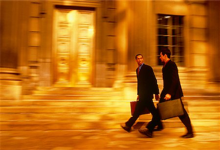 Businessmen Walking Outdoors Stock Photo - Rights-Managed, Code: 700-00041399