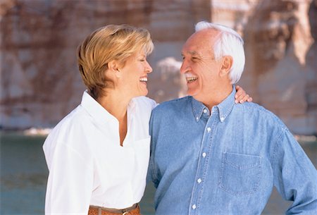 simsearch:700-00037048,k - Mature Couple Laughing Lake Powell, Arizona, USA Photographie de stock - Rights-Managed, Code: 700-00041647