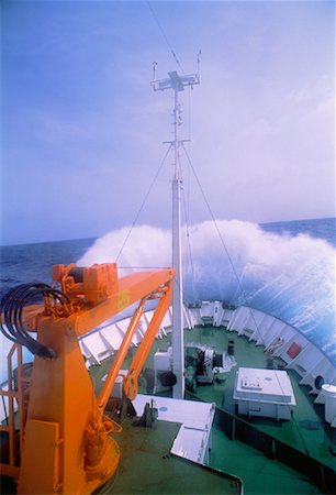 paso de drake - Ship and Waves, Drake Passage South Atlantic Ocean Foto de stock - Con derechos protegidos, Código: 700-00042455