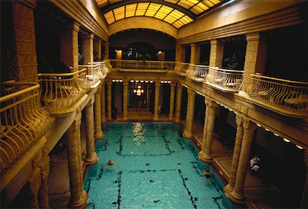 Gellert Baths Budapest, Hungary Stock Photo - Rights-Managed, Code: 700-00054271