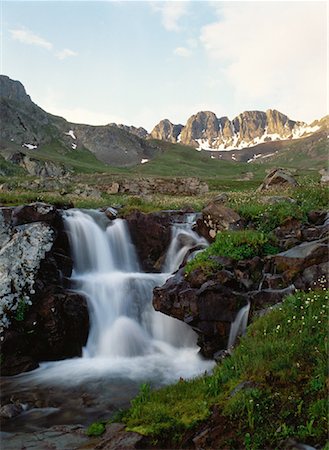 simsearch:700-00016514,k - Vue d'ensemble de la cascade et les paysages du Colorado, USA Photographie de stock - Rights-Managed, Code: 700-00054676
