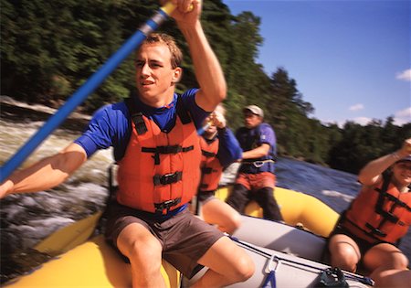 simsearch:614-01171527,k - Group of People Rafting Kennebec River, Maine, USA Fotografie stock - Rights-Managed, Codice: 700-00055415
