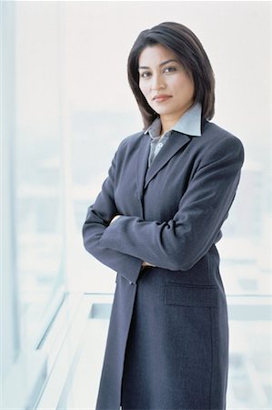 simsearch:400-03972372,k - Portrait of Businesswoman with Arms Crossed Stock Photo - Rights-Managed, Code: 700-00056394