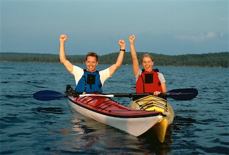 simsearch:700-00031157,k - Couple Kayaking Ontario, Canada Stock Photo - Rights-Managed, Code: 700-00056511