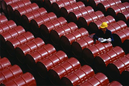 storage tanks above - Worker at Chemical Storage Plant Jurong, Singapore Stock Photo - Rights-Managed, Code: 700-00056837