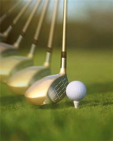 simsearch:700-00058236,k - Golf Club in Motion with Golf Ball on Tee Stock Photo - Rights-Managed, Code: 700-00058476