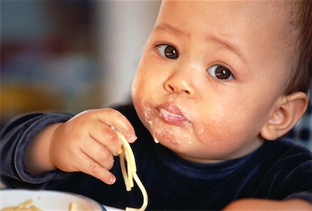 simsearch:700-00070704,k - Portrait of Child with Food on Face Stock Photo - Rights-Managed, Code: 700-00058968