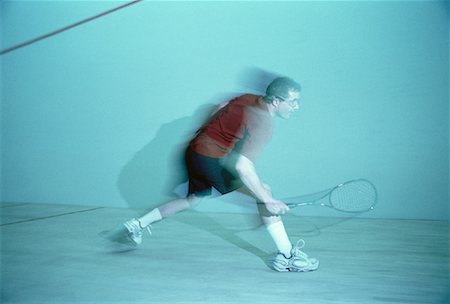 squash - Blurred Man Playing Squash Toronto, Ontario, Canada Foto de stock - Con derechos protegidos, Código: 700-00059029