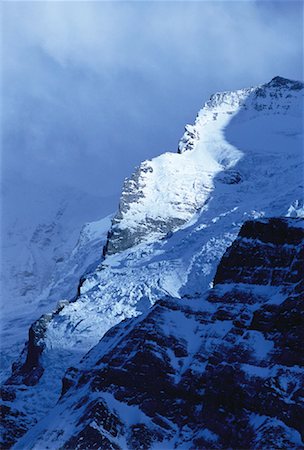 simsearch:700-00163562,k - Vue d'ensemble de neige couverte les montagnes, Suisse région Jungfrau Photographie de stock - Rights-Managed, Code: 700-00059898