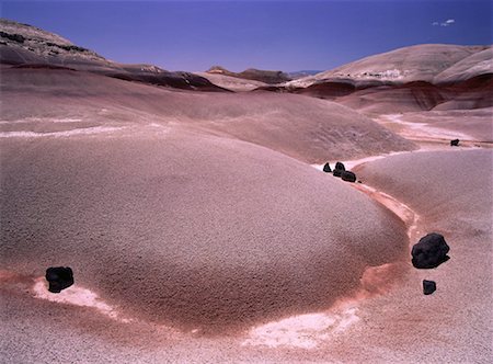 Bentonite Hills Capitol Reef National Park, Utah, USA Photographie de stock - Rights-Managed, Code: 700-00050347