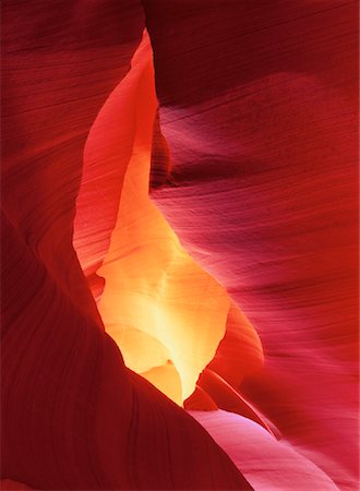 simsearch:700-00050335,k - Canyon Interior, Antelope Canyon Page, Arizona, USA Foto de stock - Direito Controlado, Número: 700-00050342