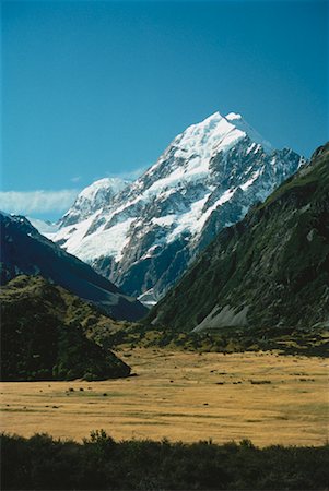 simsearch:700-00008552,k - Mount Cook, Southern Alps South Island, New Zealand Fotografie stock - Rights-Managed, Codice: 700-00051034