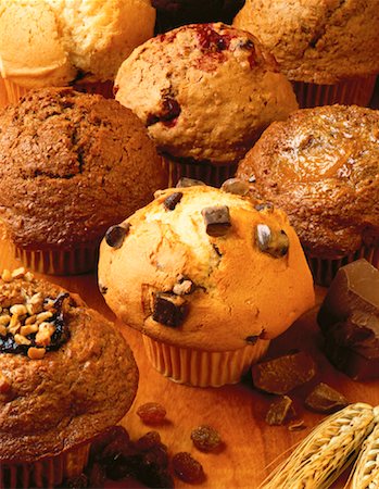 Assorted Muffins Stock Photo - Rights-Managed, Code: 700-00051284