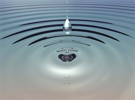 simsearch:700-00013923,k - Water Drop and Ripples Stock Photo - Rights-Managed, Code: 700-00052860