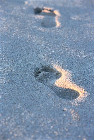 simsearch:700-00045425,k - Close-Up of Footprints in Sand Stock Photo - Rights-Managed, Code: 700-00053690