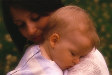 simsearch:700-00075000,k - Close-Up of Mother Holding Baby Stock Photo - Rights-Managed, Code: 700-00064213