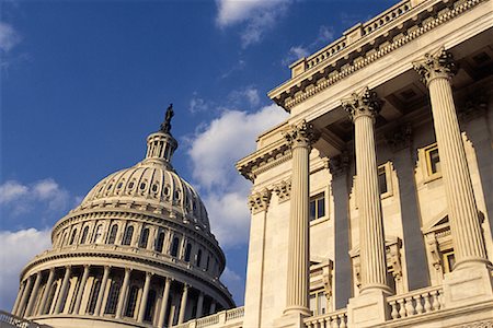 Capitol Building and Sky Washington, D.C., USA Stock Photo - Rights-Managed, Code: 700-00064289