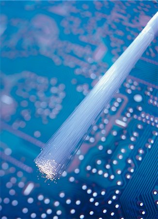 simsearch:700-00067124,k - Close-Up of Fiber Optics and Circuit Board Stock Photo - Rights-Managed, Code: 700-00065175