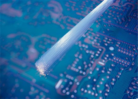 simsearch:700-00067124,k - Close-Up of Fiber Optics and Circuit Board Stock Photo - Rights-Managed, Code: 700-00065176