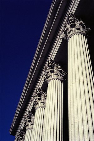 simsearch:700-00164104,k - Looking Up at Columns New York, New York, USA Foto de stock - Con derechos protegidos, Código: 700-00066331