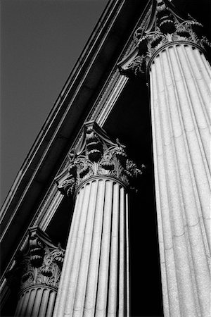 Looking Up at Columns New York, New York, USA Stock Photo - Rights-Managed, Code: 700-00066333