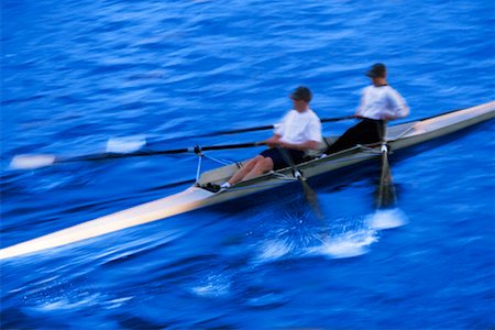 Blurred Rowers Stock Photo - Rights-Managed, Code: 700-00068352