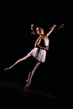 Homme et femme dans le Studio de danse Photographie de stock - Rights-Managed, Code: 700-00068392