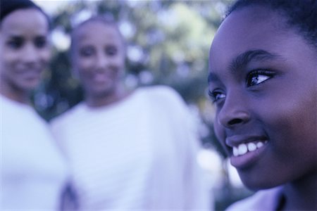 simsearch:700-00087526,k - Portrait of Daughter with Mother And Grandmother Outdoors Stock Photo - Rights-Managed, Code: 700-00069862