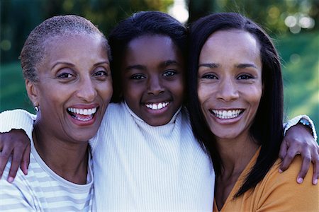 simsearch:700-00053215,k - Portrait of Grandmother, Mother And Daughter Outdoors Foto de stock - Direito Controlado, Número: 700-00069872