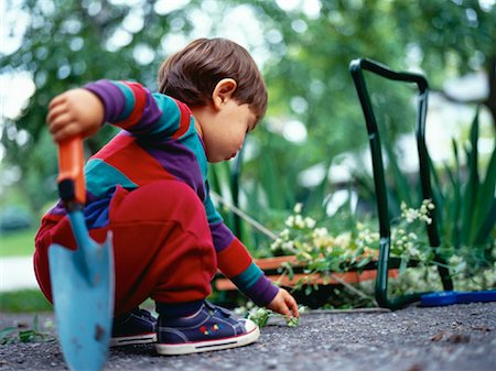 simsearch:700-00065691,k - Boy Gardening Foto de stock - Direito Controlado, Número: 700-00060109