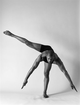 Male Dancer in Studio Stock Photo - Rights-Managed, Code: 700-00061007